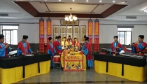 请符后发热可能是道家的符咒起到了作用